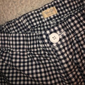 John Galt Gingham Tilden checkered pants